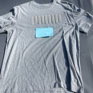 Puma Logo Grey T-Shirt *BARELY WORN*